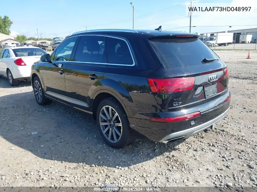 2017 Audi Q7 Premium Plus VIN: WA1LAAF73HD048997 Lot: 40393297