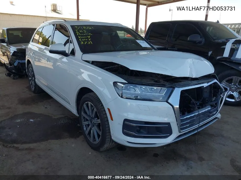 WA1LHAF77HD053731 2017 Audi Q7 Premium Plus