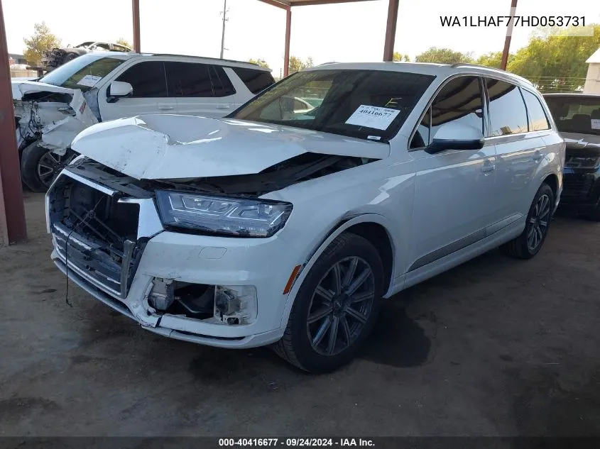 WA1LHAF77HD053731 2017 Audi Q7 Premium Plus