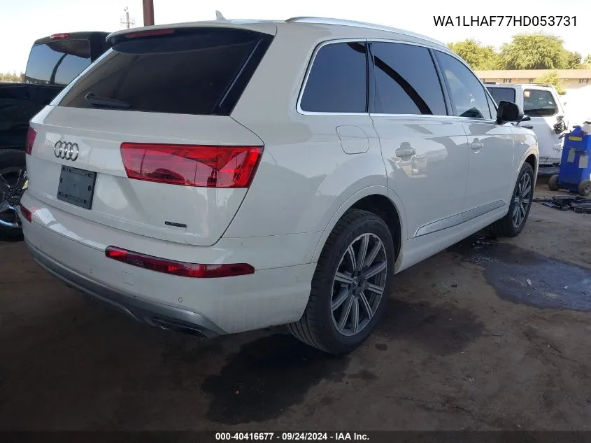 WA1LHAF77HD053731 2017 Audi Q7 Premium Plus