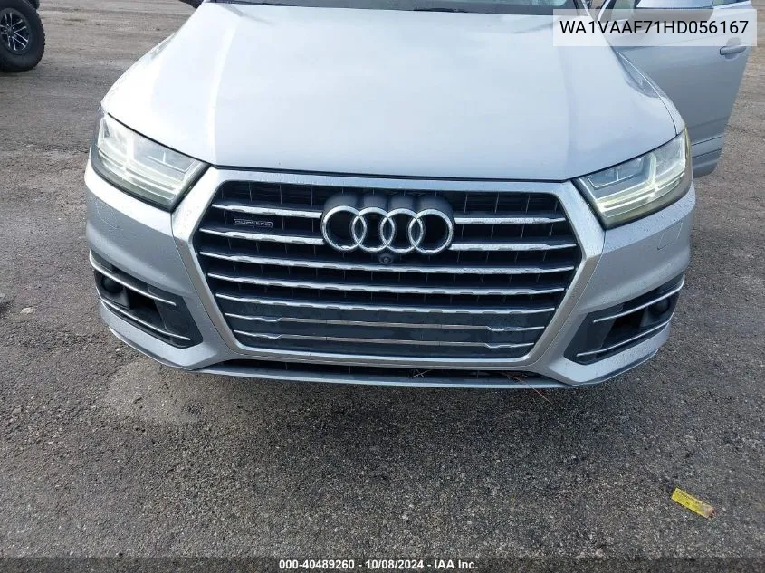 2017 Audi Q7 Prestige VIN: WA1VAAF71HD056167 Lot: 40489260