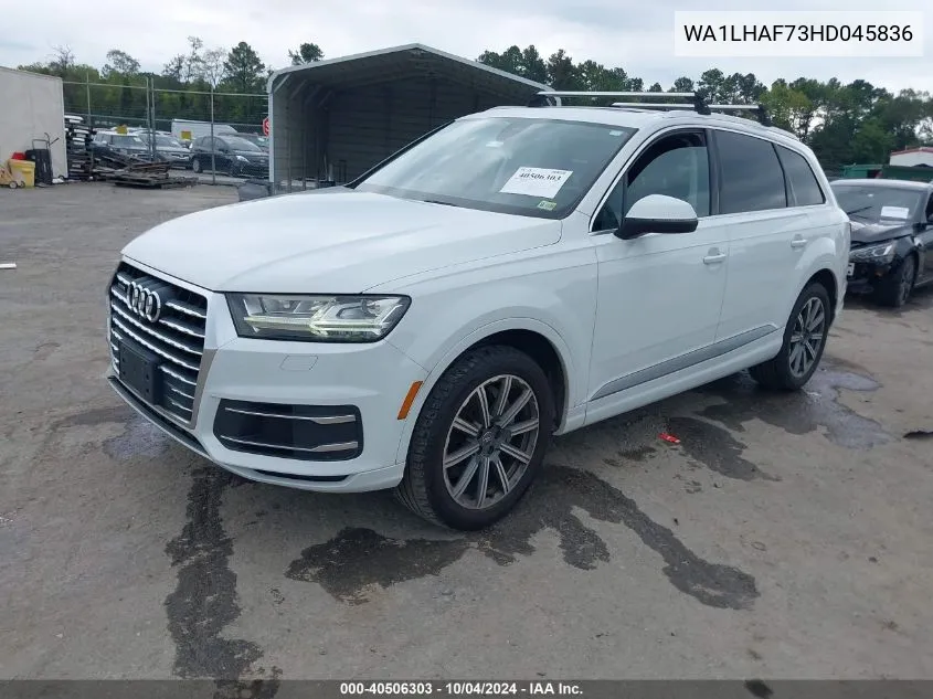 WA1LHAF73HD045836 2017 Audi Q7 2.0T Premium