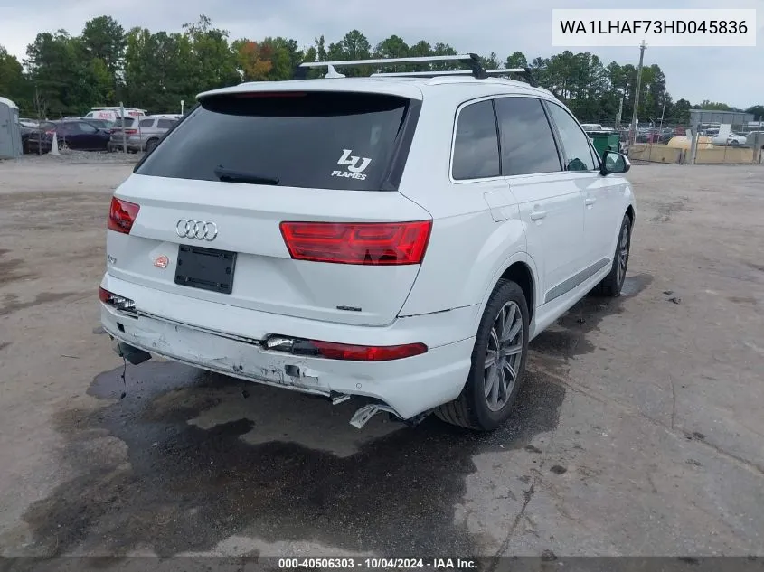 WA1LHAF73HD045836 2017 Audi Q7 2.0T Premium