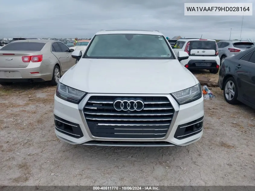 2017 Audi Q7 Prestige VIN: WA1VAAF79HD028164 Lot: 40511770