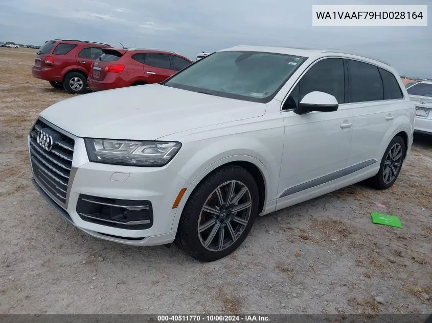 2017 Audi Q7 Prestige VIN: WA1VAAF79HD028164 Lot: 40511770