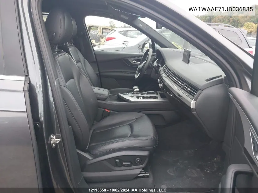 WA1WAAF71JD036835 2018 Audi Q7