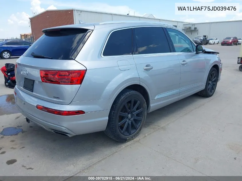 WA1LHAF75JD039476 2018 Audi Q7 2.0T Premium