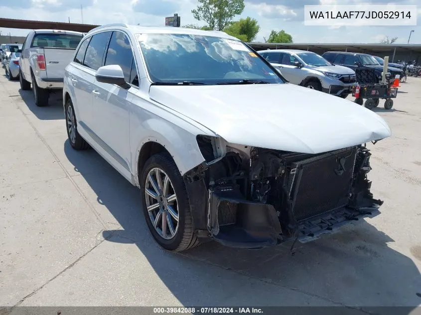 WA1LAAF77JD052914 2018 Audi Q7 3.0T Premium