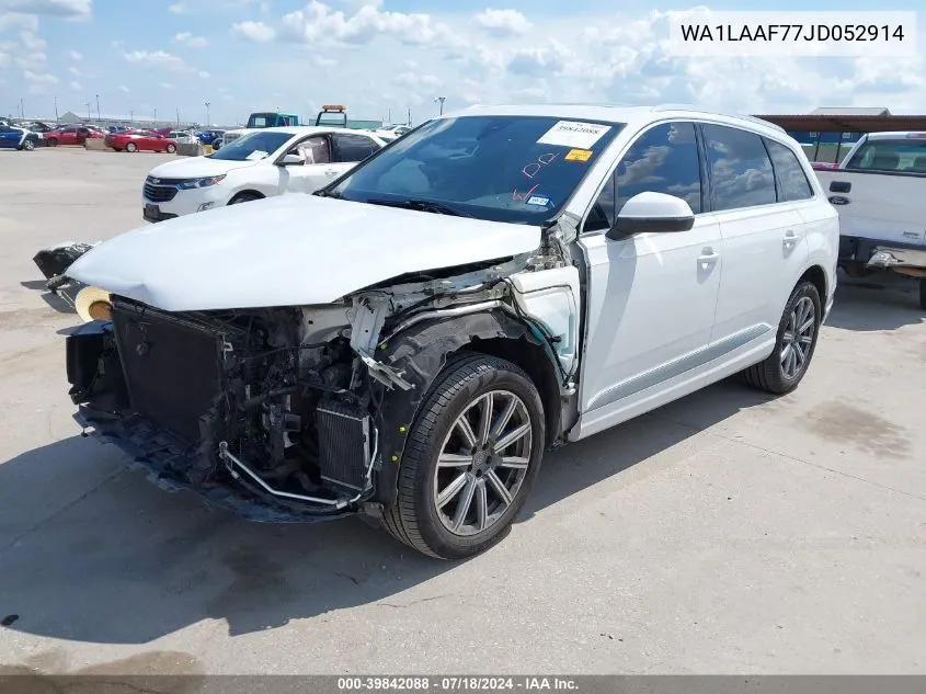 WA1LAAF77JD052914 2018 Audi Q7 3.0T Premium