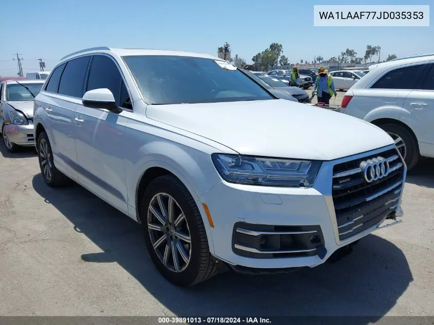 WA1LAAF77JD035353 2018 Audi Q7 3.0T Premium