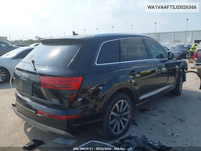 WA1VAAF73JD026366 2018 Audi Q7 3.0T Premium