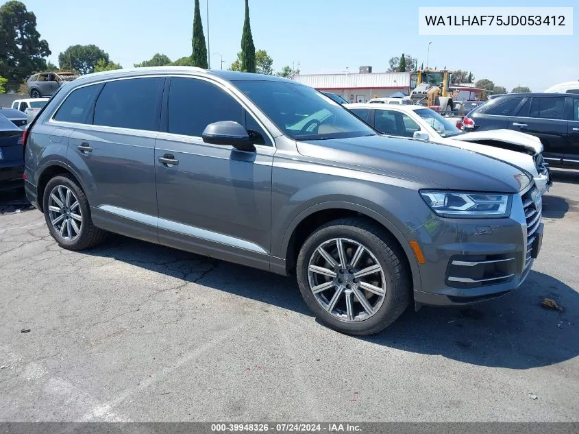 WA1LHAF75JD053412 2018 Audi Q7 2.0T Premium