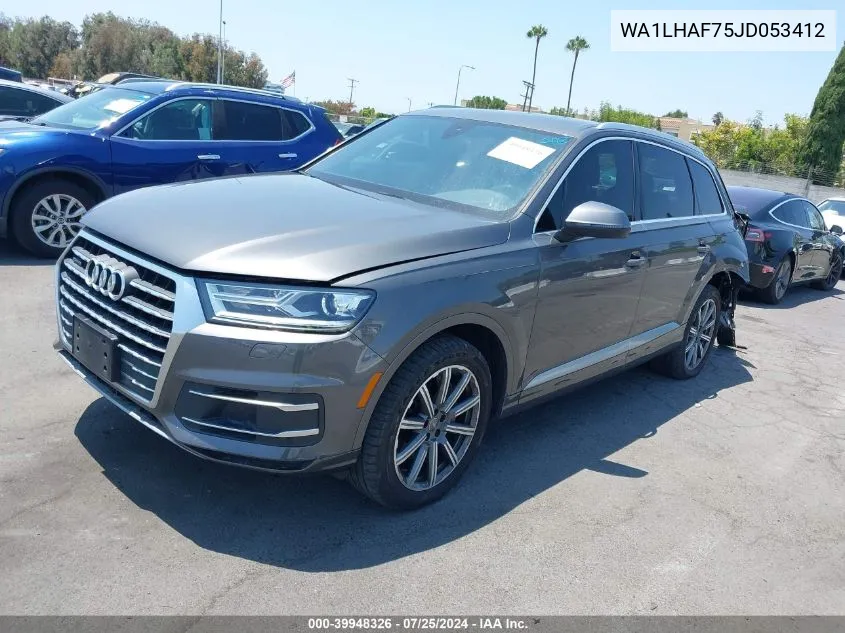 WA1LHAF75JD053412 2018 Audi Q7 2.0T Premium