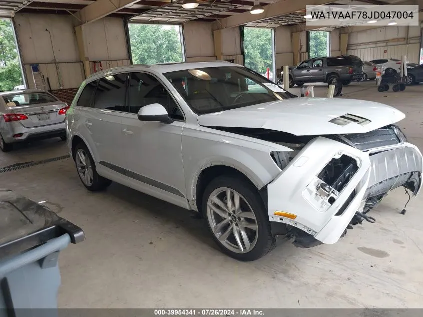 WA1VAAF78JD047004 2018 Audi Q7 3.0T Premium