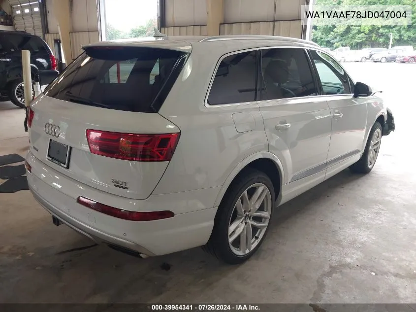 WA1VAAF78JD047004 2018 Audi Q7 3.0T Premium