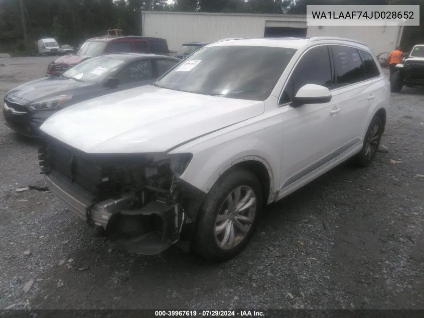 WA1LAAF74JD028652 2018 Audi Q7 3.0T Premium