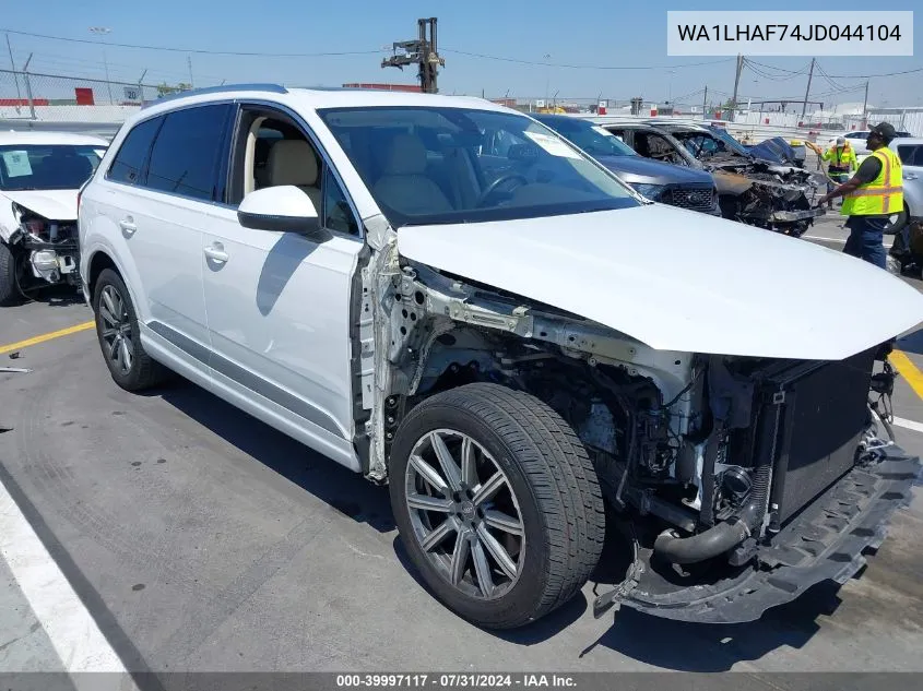 WA1LHAF74JD044104 2018 Audi Q7 2.0T Premium