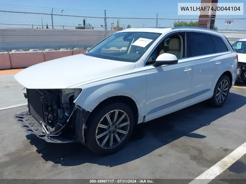 WA1LHAF74JD044104 2018 Audi Q7 2.0T Premium