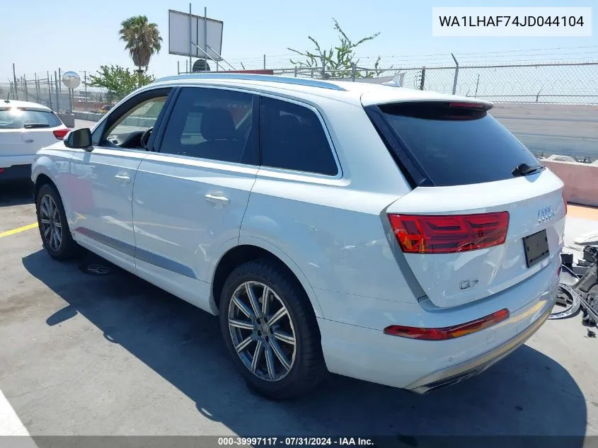 WA1LHAF74JD044104 2018 Audi Q7 2.0T Premium