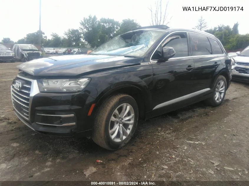 WA1LHAF7XJD019174 2018 Audi Q7 2.0T Premium