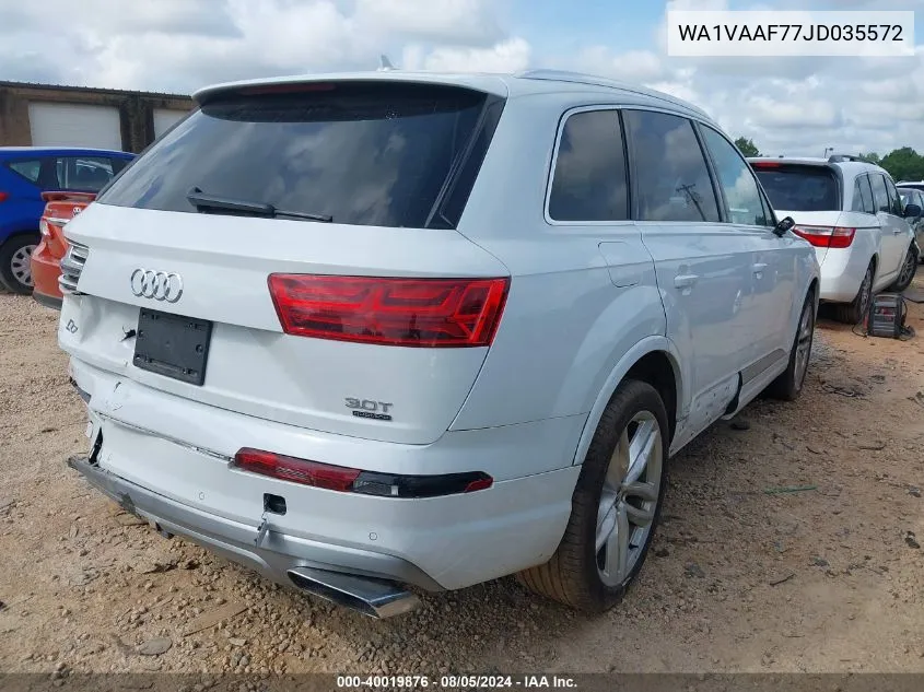 WA1VAAF77JD035572 2018 Audi Q7 3.0T Premium