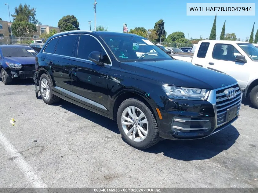 WA1LHAF78JD047944 2018 Audi Q7 2.0T Premium