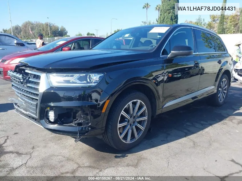 WA1LHAF78JD044431 2018 Audi Q7 Premium Plus