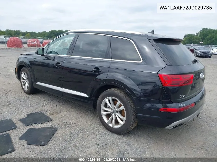 WA1LAAF72JD029735 2018 Audi Q7 3.0T Premium