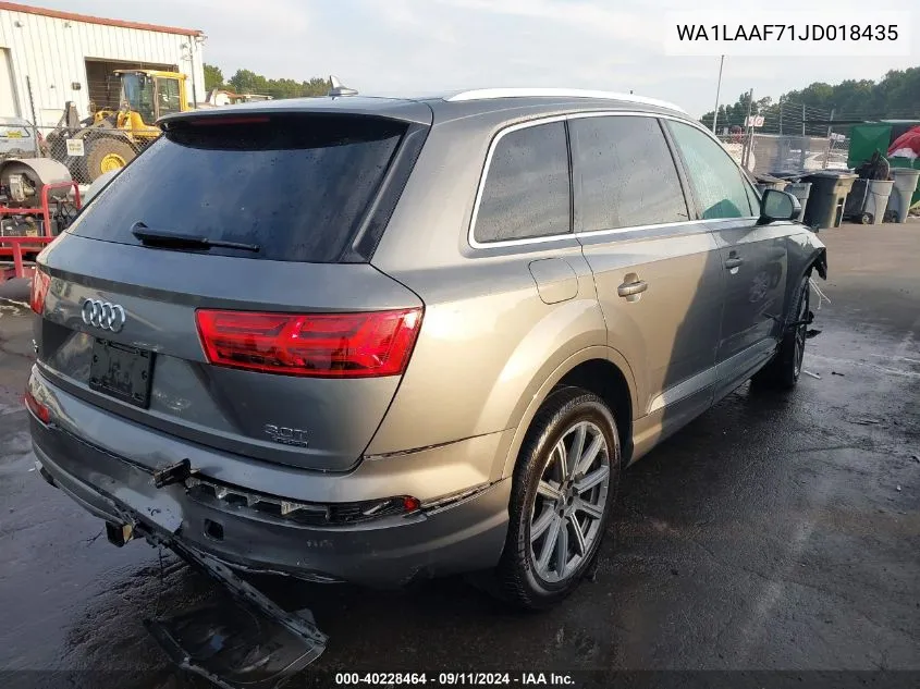 WA1LAAF71JD018435 2018 Audi Q7 3.0T Premium