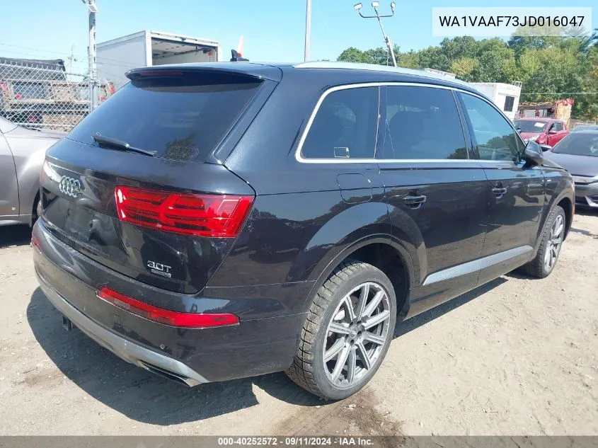 WA1VAAF73JD016047 2018 Audi Q7 Prestige