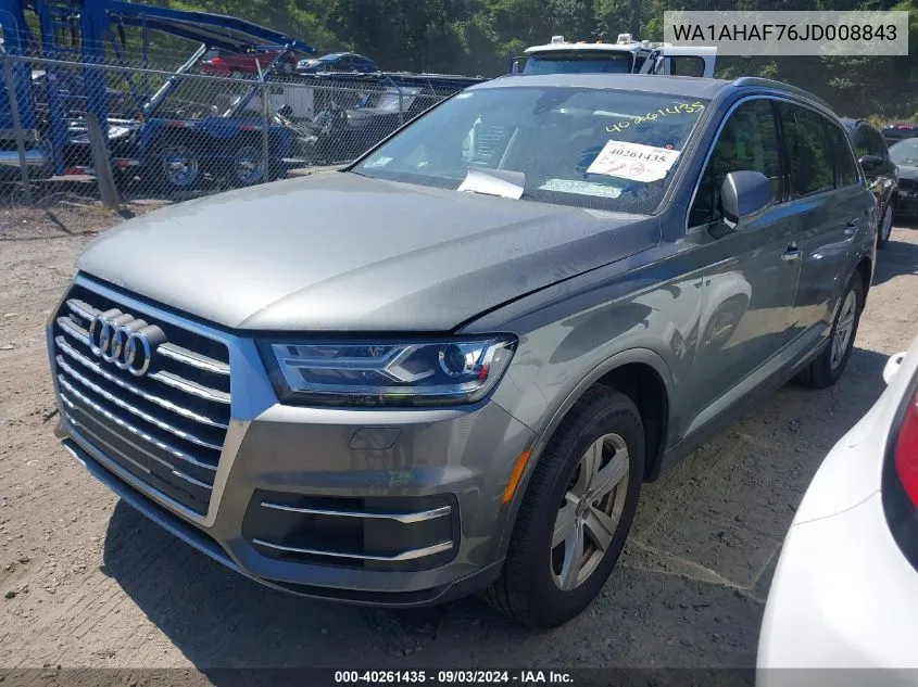 WA1AHAF76JD008843 2018 Audi Q7 2.0T Premium