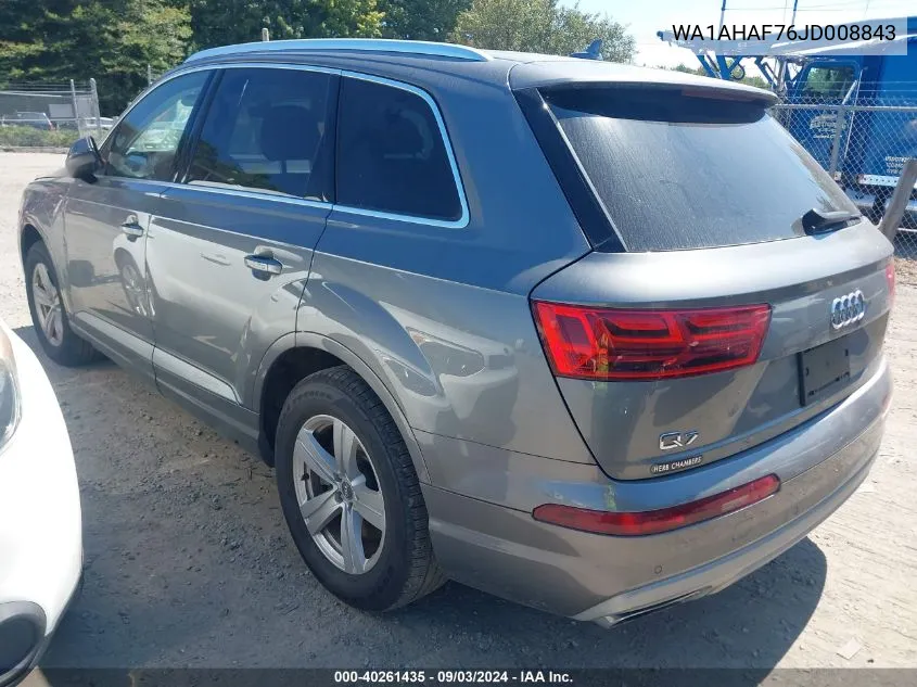 WA1AHAF76JD008843 2018 Audi Q7 2.0T Premium