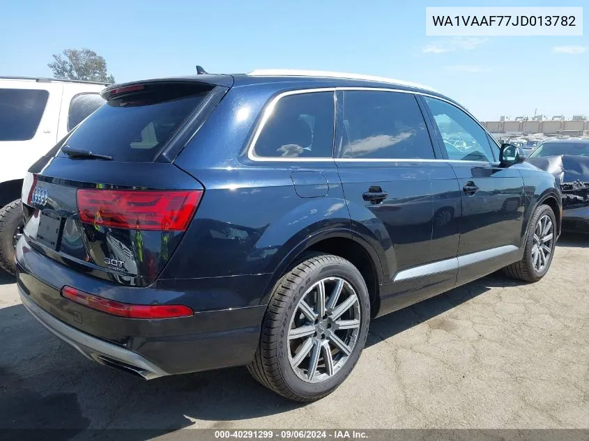 WA1VAAF77JD013782 2018 Audi Q7 3.0T Premium