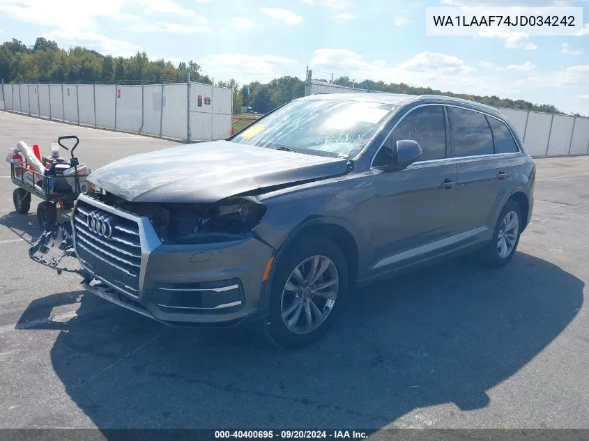 WA1LAAF74JD034242 2018 Audi Q7 3.0T Premium