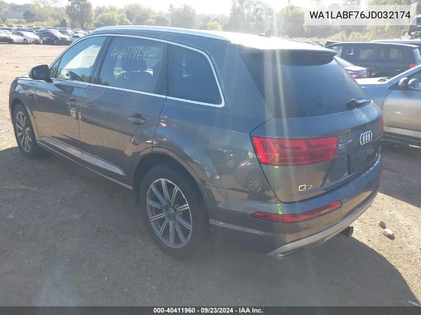 WA1LABF76JD032174 2018 Audi Q7 Premium Plus