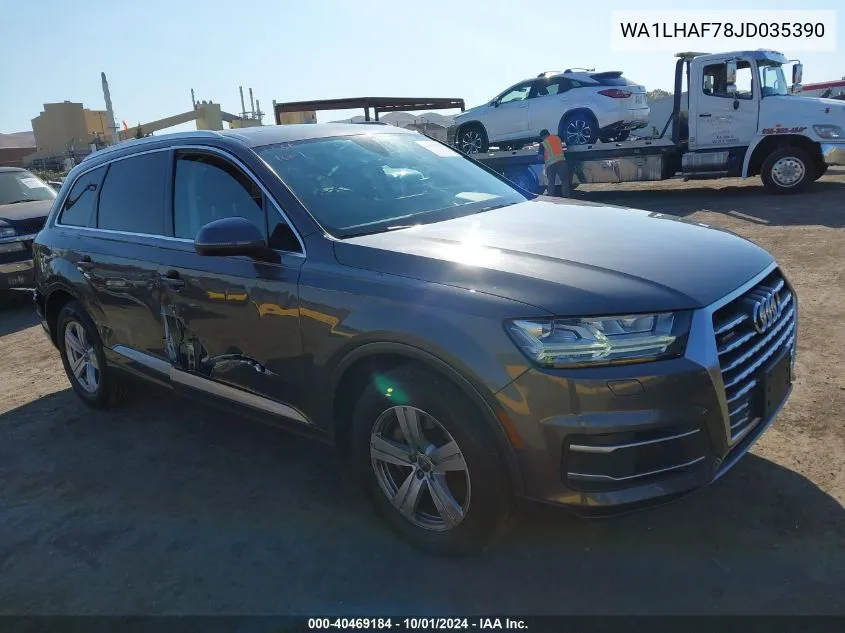 WA1LHAF78JD035390 2018 Audi Q7 2.0T Premium