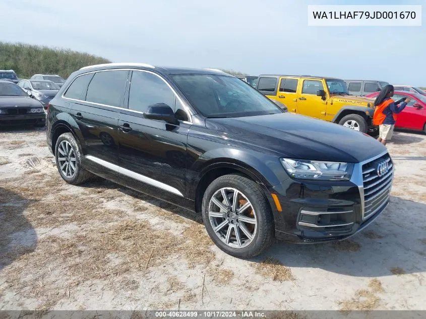 WA1LHAF79JD001670 2018 Audi Q7 Premium Plus