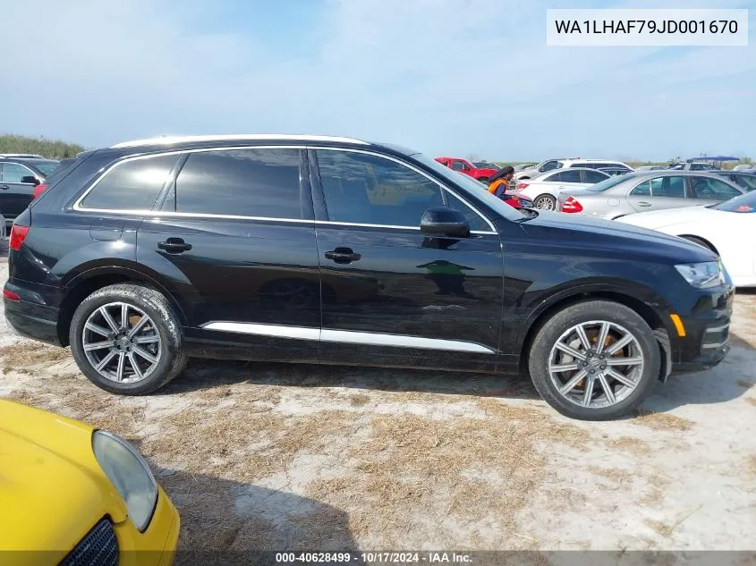 WA1LHAF79JD001670 2018 Audi Q7 Premium Plus