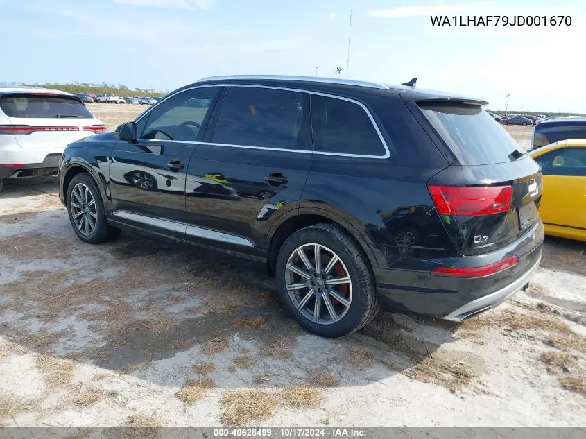 WA1LHAF79JD001670 2018 Audi Q7 Premium Plus