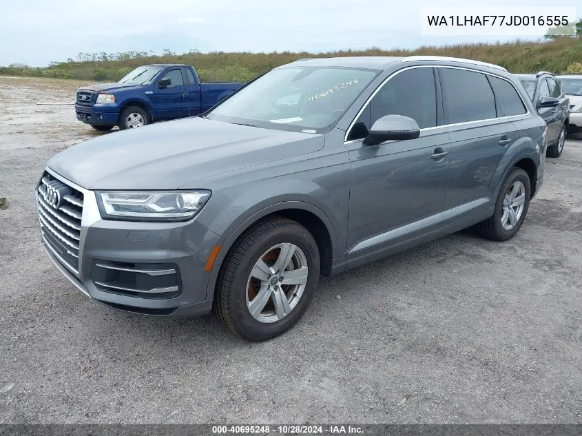 2018 Audi Q7 2.0T Premium VIN: WA1LHAF77JD016555 Lot: 40695248