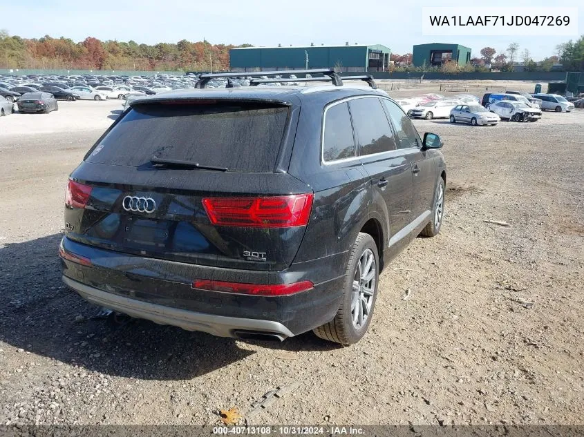 2018 Audi Q7 3.0T Premium VIN: WA1LAAF71JD047269 Lot: 40713108