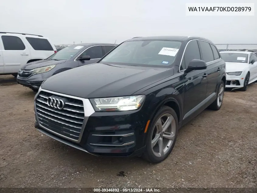 WA1VAAF70KD028979 2019 Audi Q7 55 Premium