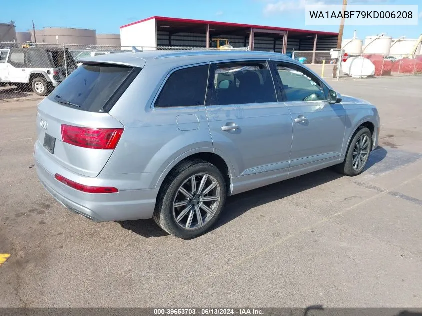 WA1AABF79KD006208 2019 Audi Q7 55 Premium