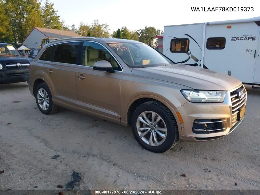 WA1LAAF78KD019373 2019 Audi Q7 55 Premium