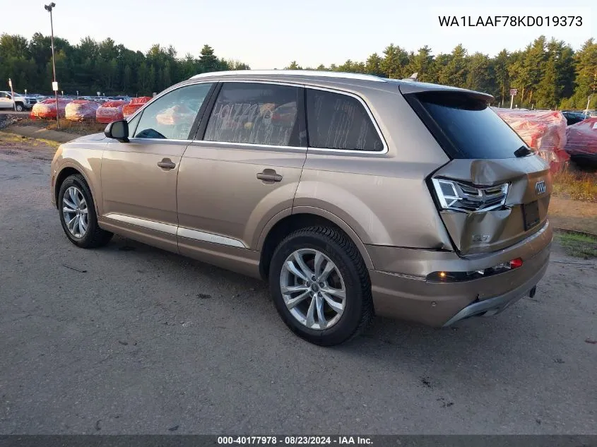 WA1LAAF78KD019373 2019 Audi Q7 55 Premium