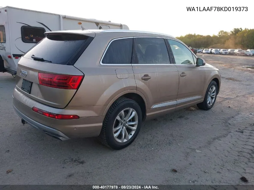 WA1LAAF78KD019373 2019 Audi Q7 55 Premium