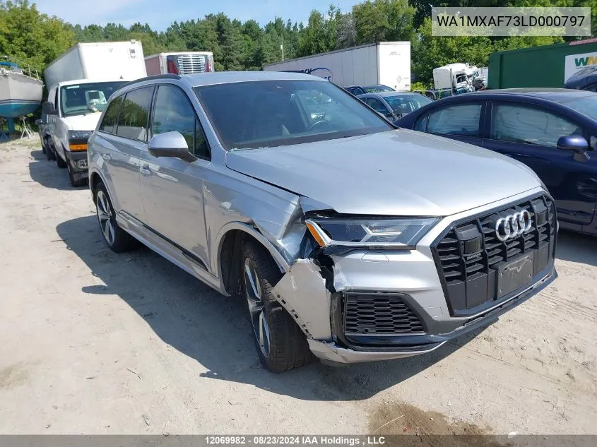 WA1MXAF73LD000797 2020 Audi Q7