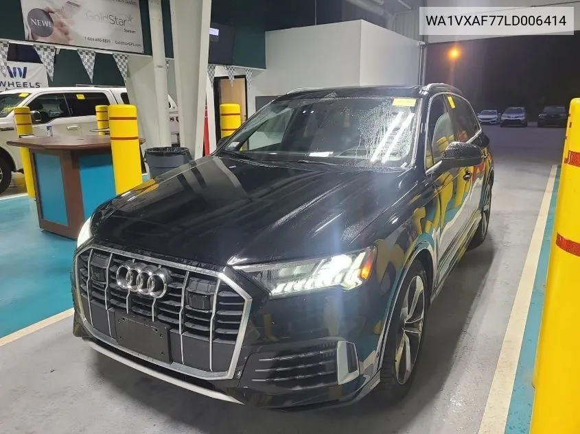 2020 Audi Q7 Prestige 55 Tfsi Quattro Tiptronic VIN: WA1VXAF77LD006414 Lot: 40578229