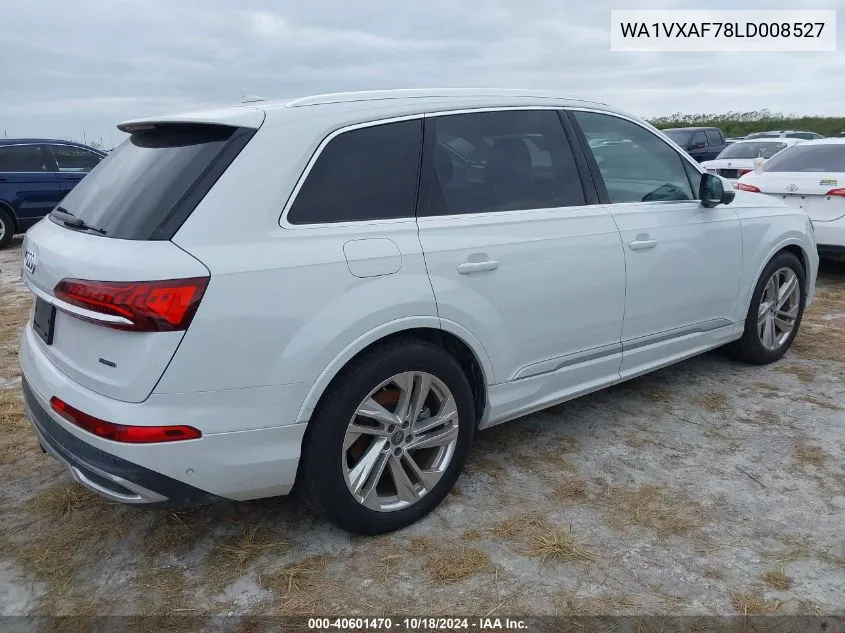 2020 Audi Q7 Prestige 55 Tfsi Quattro Tiptronic VIN: WA1VXAF78LD008527 Lot: 40601470