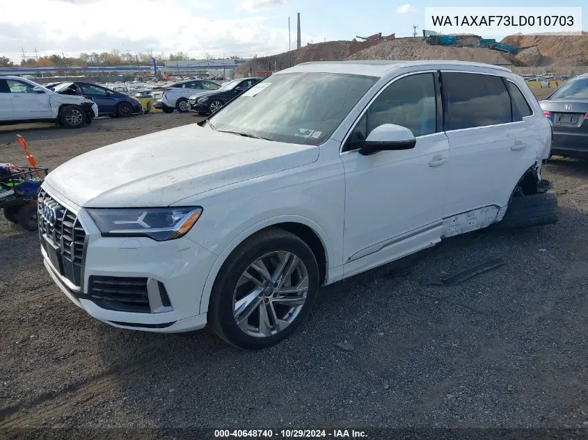 WA1AXAF73LD010703 2020 Audi Q7 Premium 55 Tfsi Quattro Tiptronic